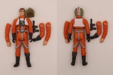 Star Wars Custom Vintage Kenner Style 3.75 Garven Dreis Red Leader Procustoms