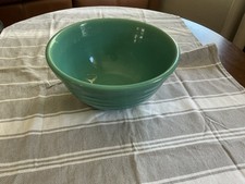 VINTAGE  Blue  Mixing Bowl Maybe Bauer Unmarked