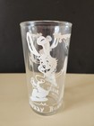 Buzzy Bunny Glass Tumbler  Blue Plate Peanut Butter Vintage 1950's Comic — photo 3