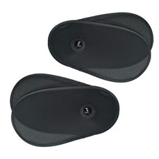 Car Side Window Sunshade, Rotatable Sun Blocker with Suction Cup, 2PCS