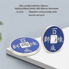 Classic Chinese Coin Magic Trick Toy Color Change Gimmick For Close-Up