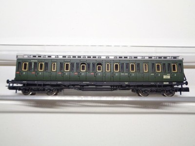 FLM PICCOLO 8046 K Abteilwagen DB 2. Klasse mit Zugschlußscheiben OVP (14088)