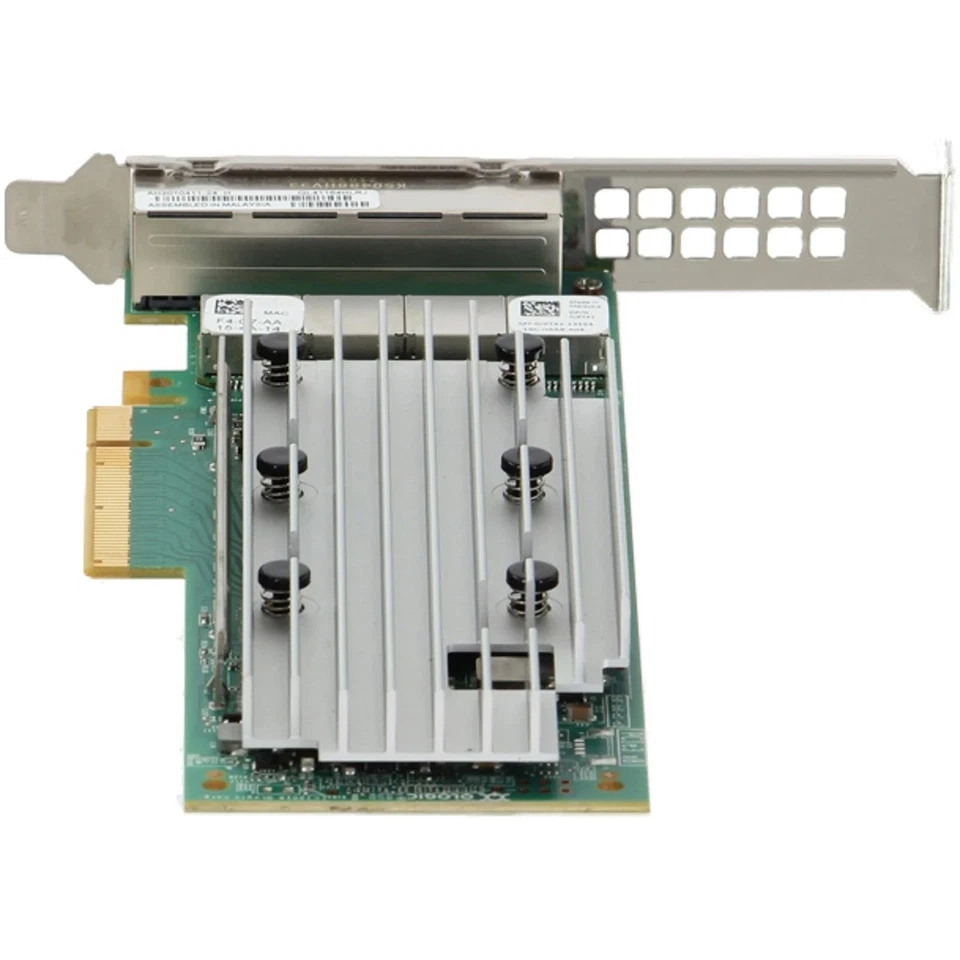 Dell Qlogic QL41164HFRJ Quad Port 10GbE RJ-45 10GBase-T Network Card 33M0K - Image 4 of 4