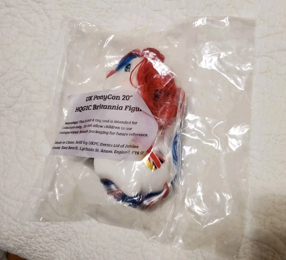 *NUEVO* HQG1C My Little Pony Britannia 2024 exclusivo de la convención Reino Unido Foto 4 de 4