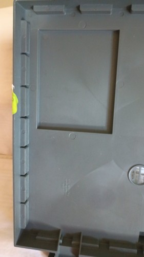 Vintage 1989 Teenage Mutant Ninja Turtle TMNT Sewer Lair Playset Part Floor Gray - Picture 5 of 14