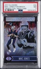 2021 PANINI ILLUSIONS TROPHY COLL-WILD CARD #64 MAC JONES/TOM BRADY 20/25 PSA 7
