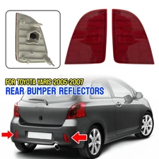 For Toyota Yaris 2005-2007 Reflector Bumper Reflector Rear Left Right