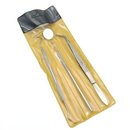 Teeth Cleaning Kit Tooth Scraper Tools Plaque Remover Care Dental Tools 3PCS Kit - Picture 5 of 6