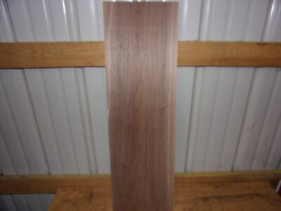 1 PC WALNUT LUMBER WOOD KILN DRIED BOARD 30 1/4''X 8 3/8''X 7/8''  1632V FLAT CLEAR