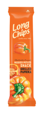 Long Chips Grilled Paprika Kartoffelsnack 75 g