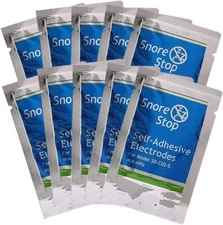 Electrode Gel Pads for Snore Stopping Watch Anti-Snoring Wristbands 10Pairs Pack