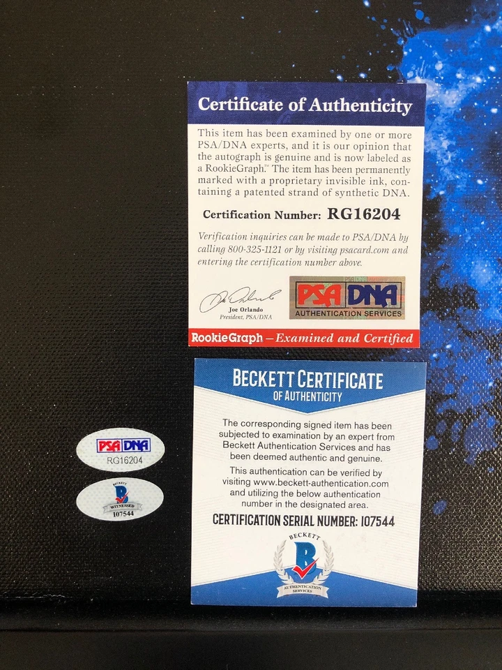 Cody James Bellinger Autographed Signed Framed 16x20 Canvas Dodgers PSA/DNA COA - Image 4 of 4