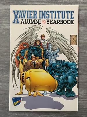 1996 XAVIER INSTITUTE Alumni Yearbook #1 SC VF+ 8.5 Marvel Comics