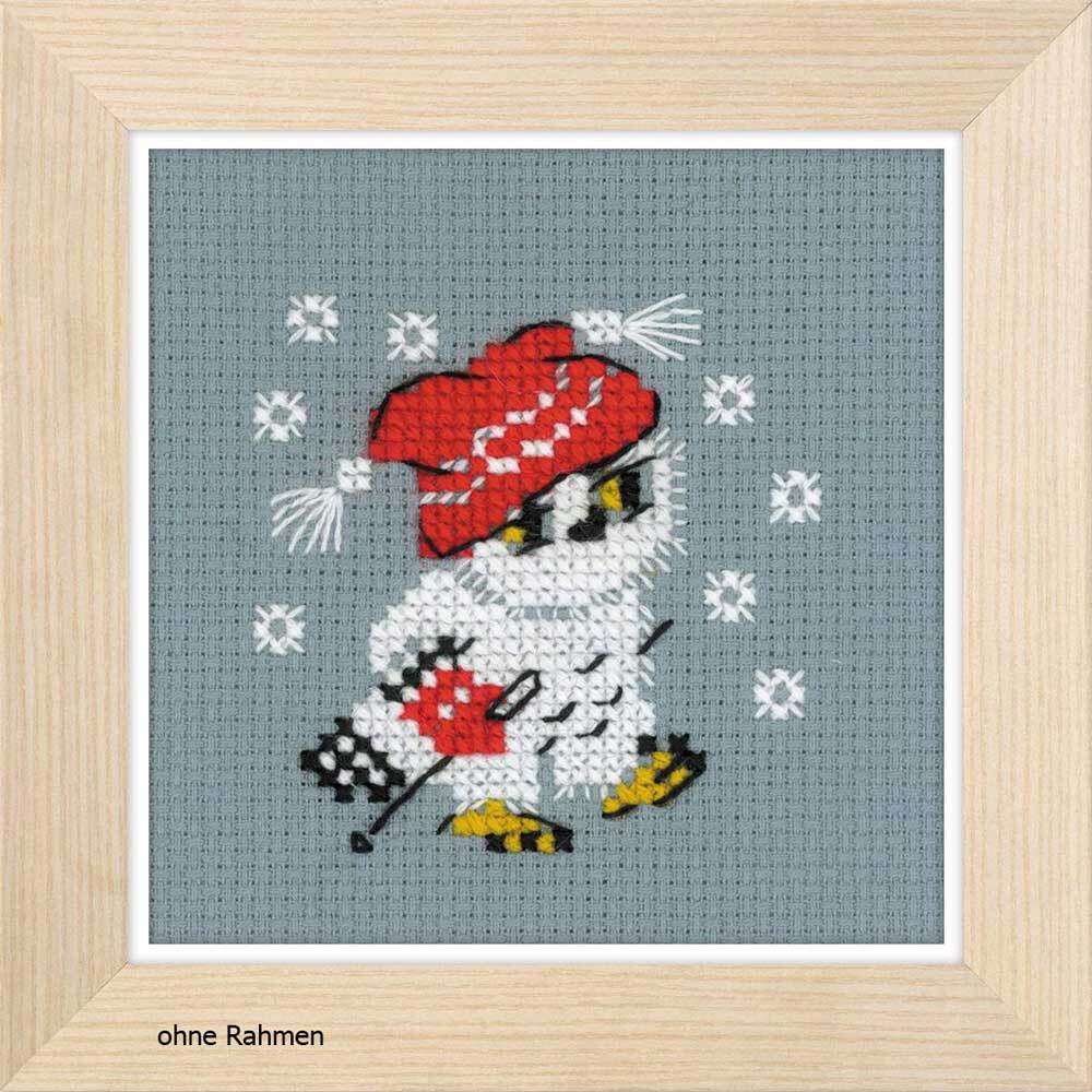 Riolis counted cross stitch Kit Snow, DIY