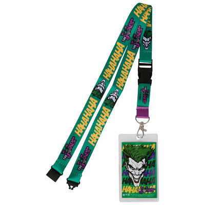 Joker HaHa Lanyard with ID Holder Green | eBay