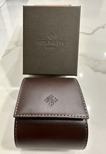 100% Authentic Patek Philippe Watch Travel Leather Case Pouch H997.Travel *NEW
