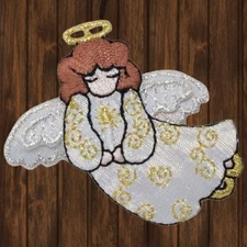 Angel Embroidered Patch — Iron On