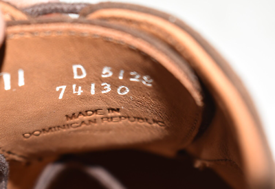 New! Allen Edmonds Strand Oxford Sneaker Brown Waxed Suede  display picture 3