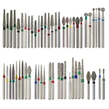 Dental Diamond Burs FG Pear Barrel Round End Taper High Speed Surgical 850 856