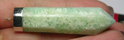 #9 Afghanistan 95.25ct 100% Natural Blue Aragonite Crystal Pendant 19.00g 53mm