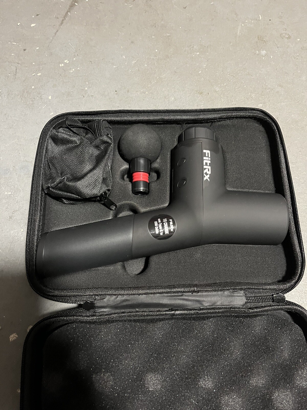 FITRX MUSCLE MASSAGER THERAPY HANDHELD MACHINE DEEP TISSUE NECK