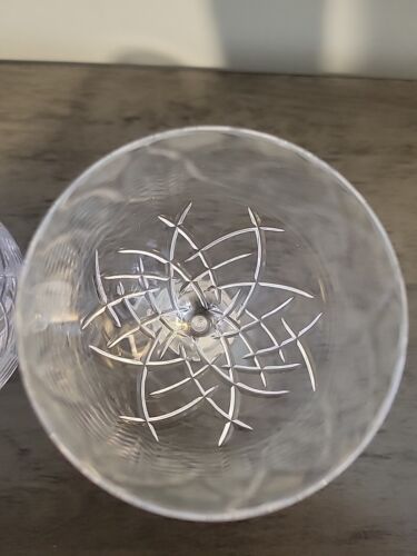 2 Wedgwood Vera Wang Duchesse Zugabe Kristall Wasserkelche 10 Zoll - Neu - Keine Box - Bild 3 von 5
