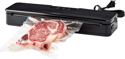 ANVS01-US00 Anova Precision Vacuum Sealer, Includes 10 Precut Bags, for Sous Vid