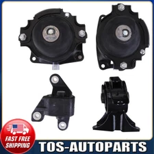NEW 4PCS Engine Motor & Auto Transmission Mount For 2011-2017 Honda Odyssey 3.5L
