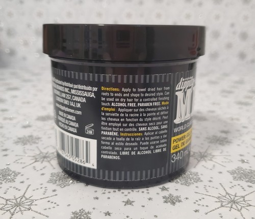 DIPPITY-DO MEN Power Gel Supreme Bold Hold, Non-Flaking 11.5 fl oz/340 mL - Picture 5 of 9