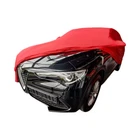 Indoor car cover fits Alfa Romeo Stelvio bespoke Maranello Red cover With mir...
