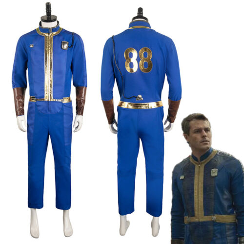 Fallout 4 Shelter Vault 88 Lucy Hank Cosplay Jumpsuit Bodysuit Costume Halloween - Picture 1 of 72