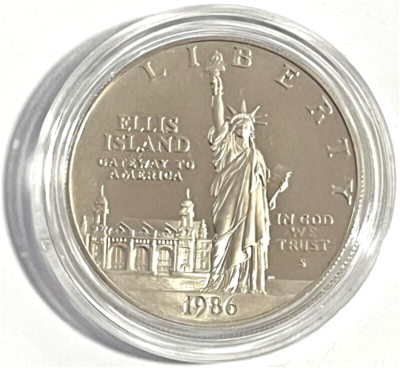 アメリカ合衆国リバティコイン 1886-1986 United States Liberty Coins 1886-1986, Silver Dollar & Half