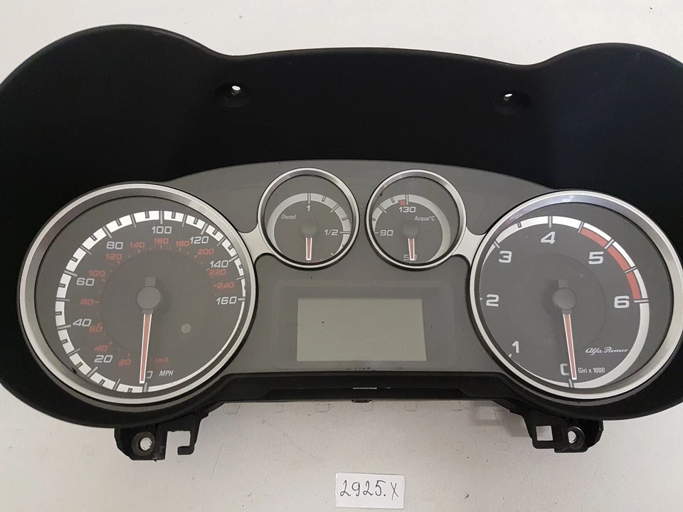 Instrumento velocímetro Culster 50517151 2009 para Alfa Romeo Mito Foto 2 de 4
