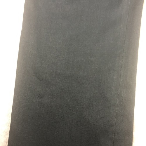 Cintas Pants Mens Size 34 (32x30) Black Pleated Wool Polyester Blend Work Slacks - Picture 8 of 24
