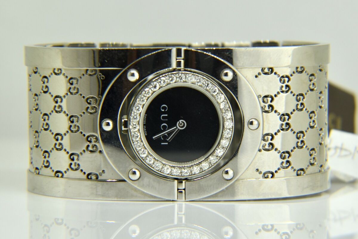 New Gucci Twirl Collection Rare 112 Series Watch With Custom New Gucci Twirl Collection Rare 112 Series Watch With Custom
