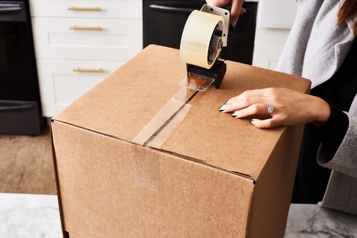 72 x Klebebandrollen lang sicher versiegeln Umzug Paket Verpackung große Kartons Großpackung Posten - Bild 25 von 39