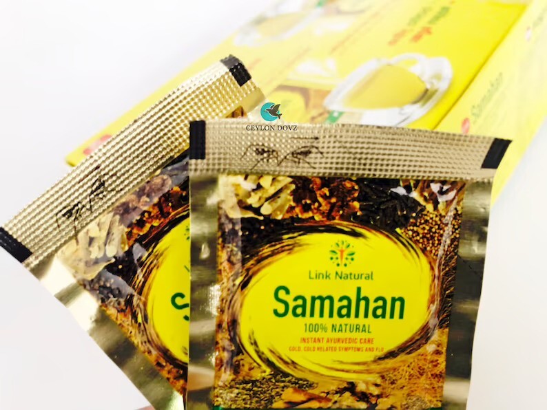 Tisane Link Samahan 10 Sachets - Soutien Immunitaire Naturel Rhume & Grippe