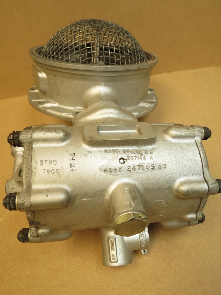 Excedente Militar Marina Avión Accesorios Motor Válvula 6” Flujo de Aire Válvula de Compuerta 332456 Foto 4 de 4