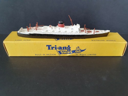 TRIANG MINIC SHIPS RMS CARINTHIA # M711 1.1200 BOXED ORIGINAL SERIES VNC (24BL - 第 1/12 張圖片