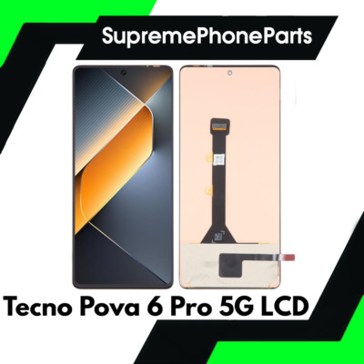 Für Tecno Pova 6 Pro 5G Ersatz LCD Display Touchscreen Digitizer Baugruppe