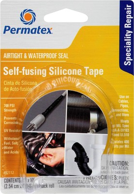 Permatex 82112 1'' x 10' Self-Fusing Silicone Tape