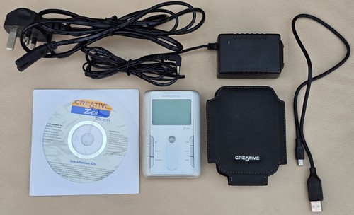 CREATIVE Zen Touch HDD MP3 Player DAP-HD0014 20GB - Tested