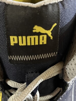 Puma Safety Blue Mens Leather Touring Mid Moto CT Lace-Up  display picture 2