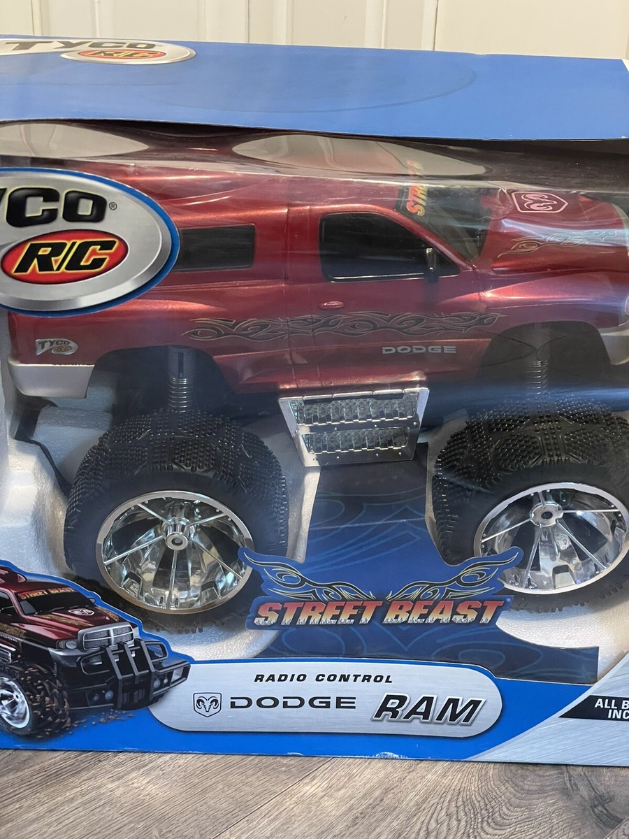 Tyco R/C Dodge Ram Street Beast with Battery Pack Quick Charger
