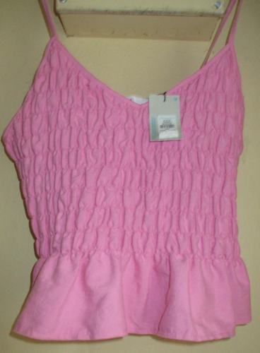 pink cami vest size 16 Primark Summer - Picture 3 of 5