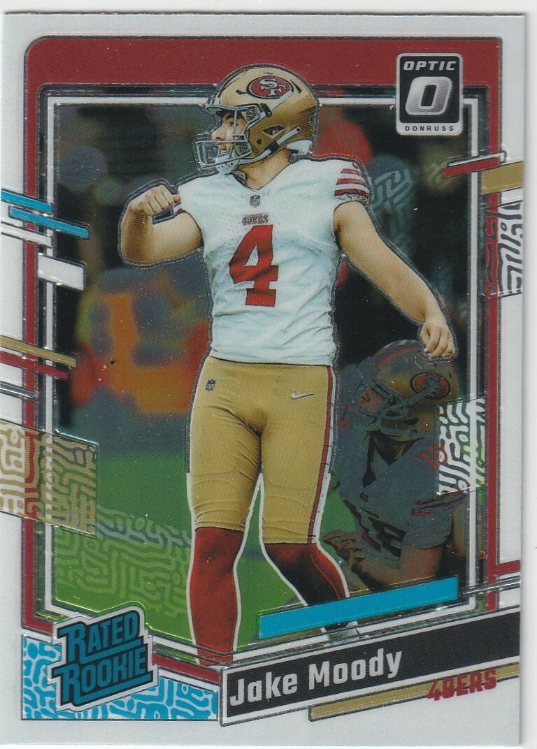 2023 Donruss Optic #289 Jake Moody RR RC San Francisco 49ers