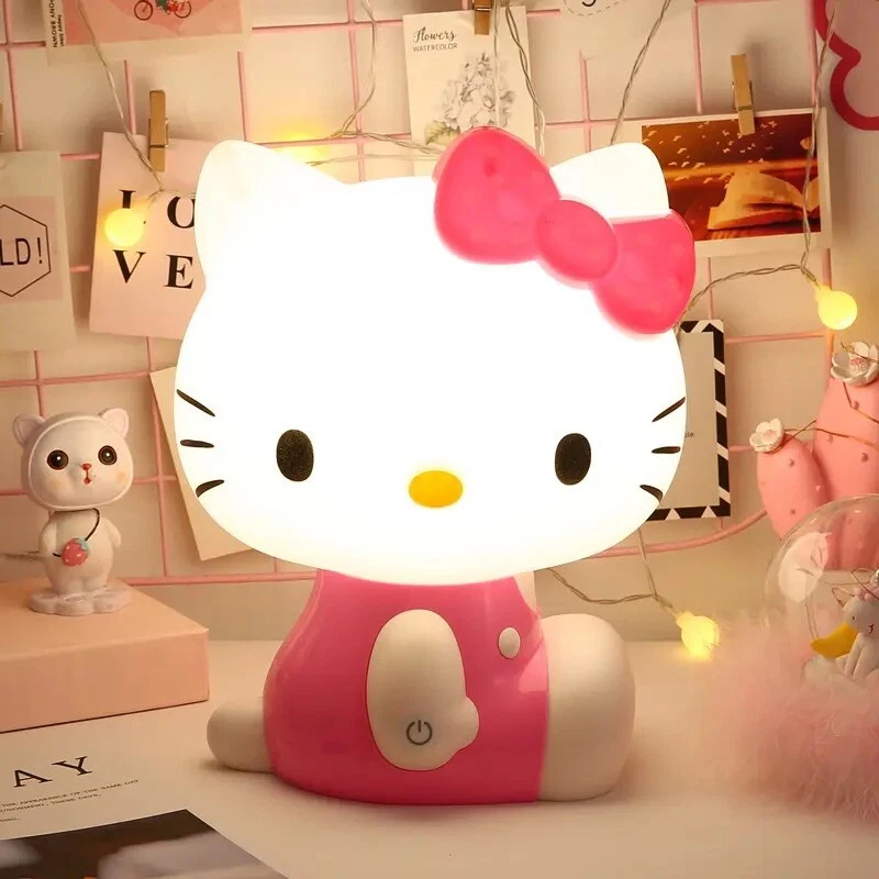 New Cute Hello Kitty Led Lamp Touch Led Night Light Girls
