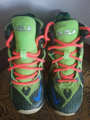 lebron 12 neon green