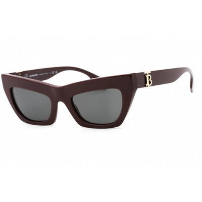 Burberry Women\'s Bordeaux and Grey Sunglasses! Burberry | Accessories | Burberry Womens Bordeaux And Grey  main image 2