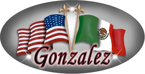 Nigeria USA Mexico Unity Flags Large Vinyl Decal Sticker Outdoor Various Sizes - Picture 15 of 15